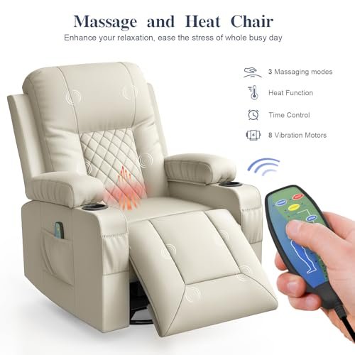 FURNIMAT - FURNIMAT Recliner Chairs for Adults
